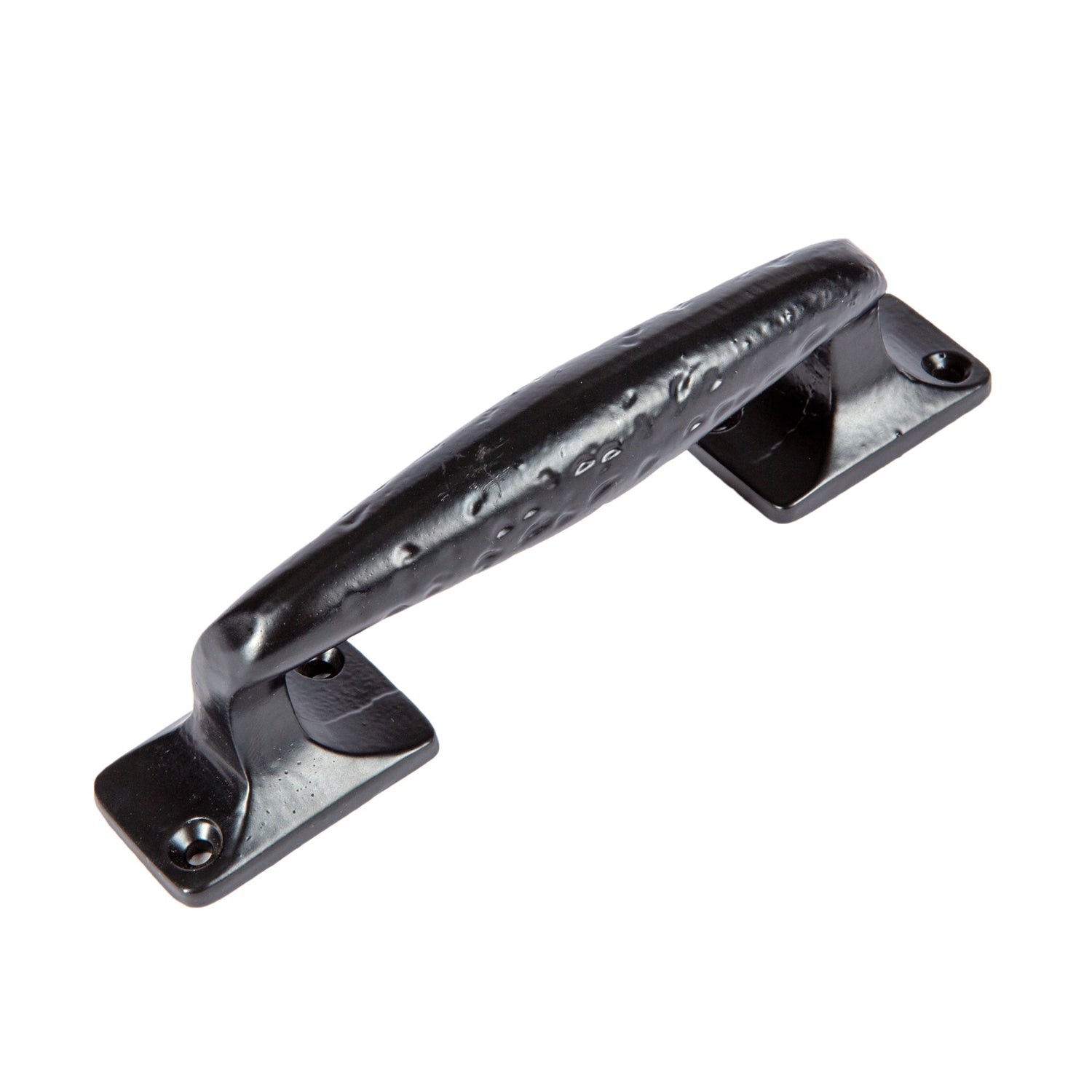 150mm Black Forged Barn Door Handle