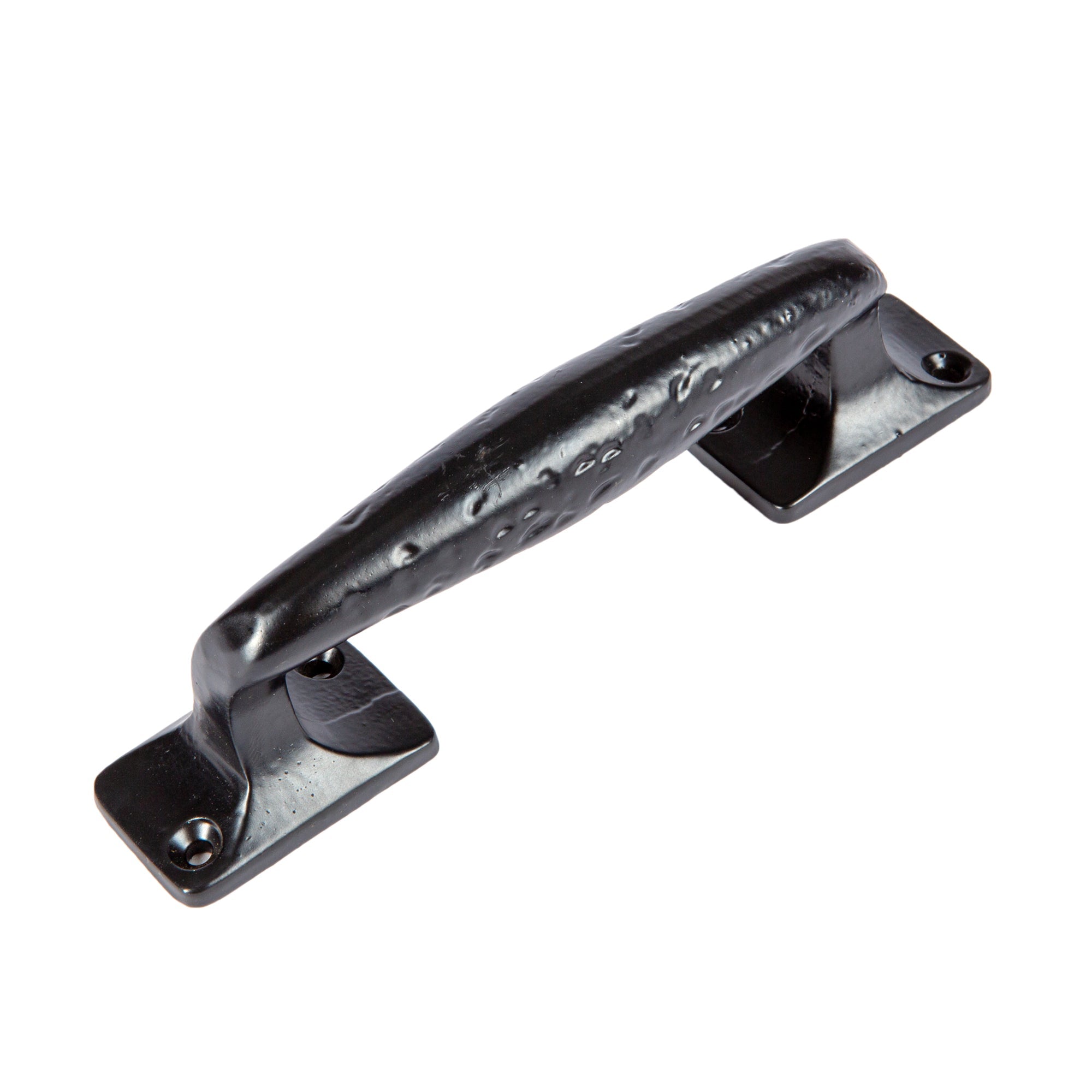 150mm Black Forged Barn Door Handle
