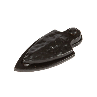 Arrowhead Escutcheon Plate with Cover - W30mm x H55mm - Black