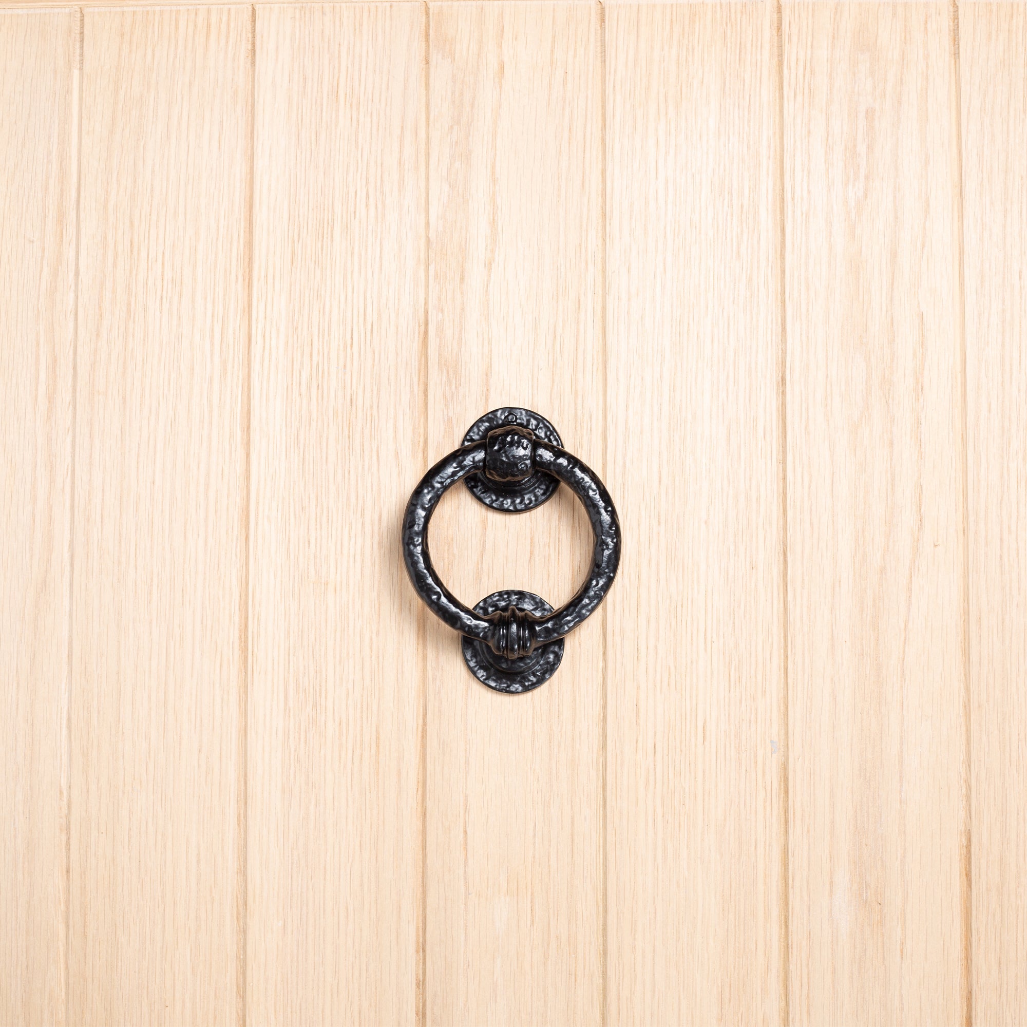 Rustic Door Knocker - H145mm - Black