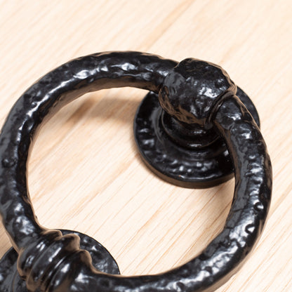 Rustic Door Knocker - H145mm - Black