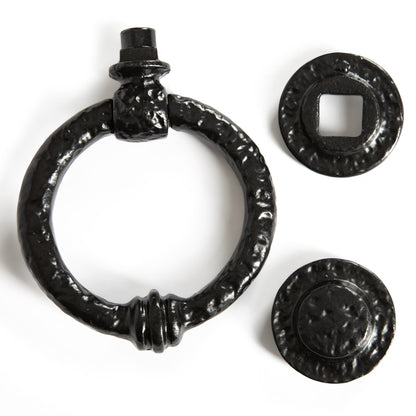 Rustic Door Knocker - H145mm - Black