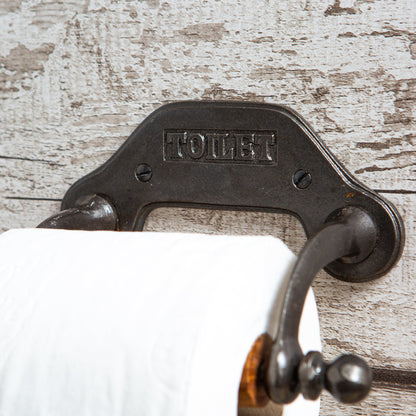 Industrial Toilet Roll Holder - W180mm - Raw