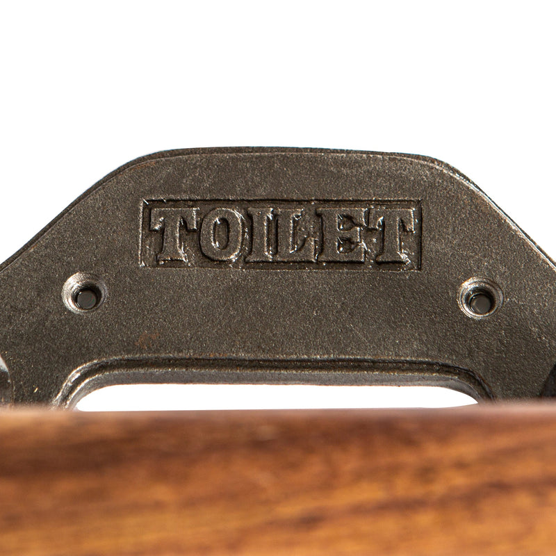 Industrial Toilet Roll Holder - W180mm - Raw