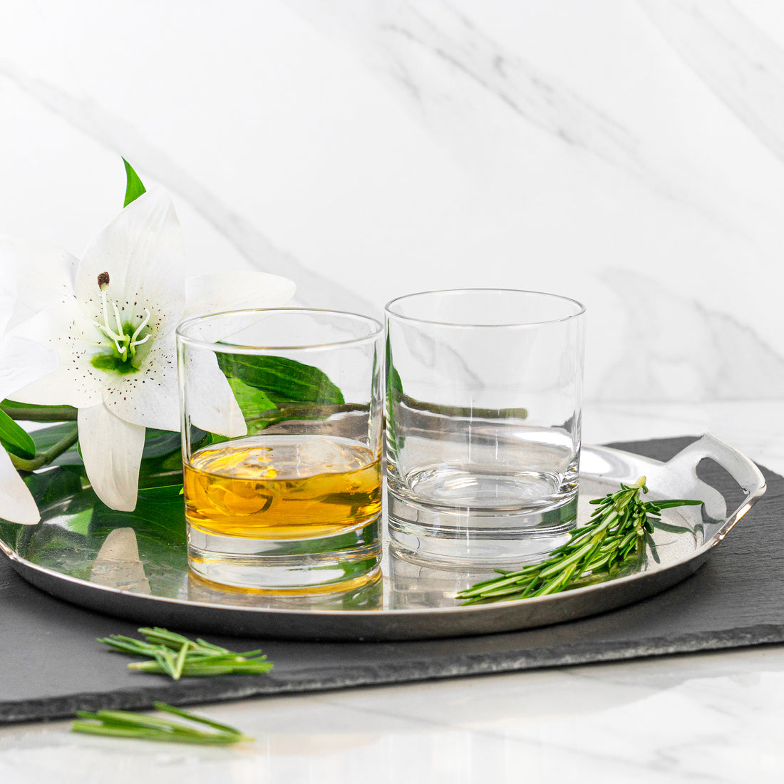 LAV Ada Whisky Tumbler Glasses - 305ml