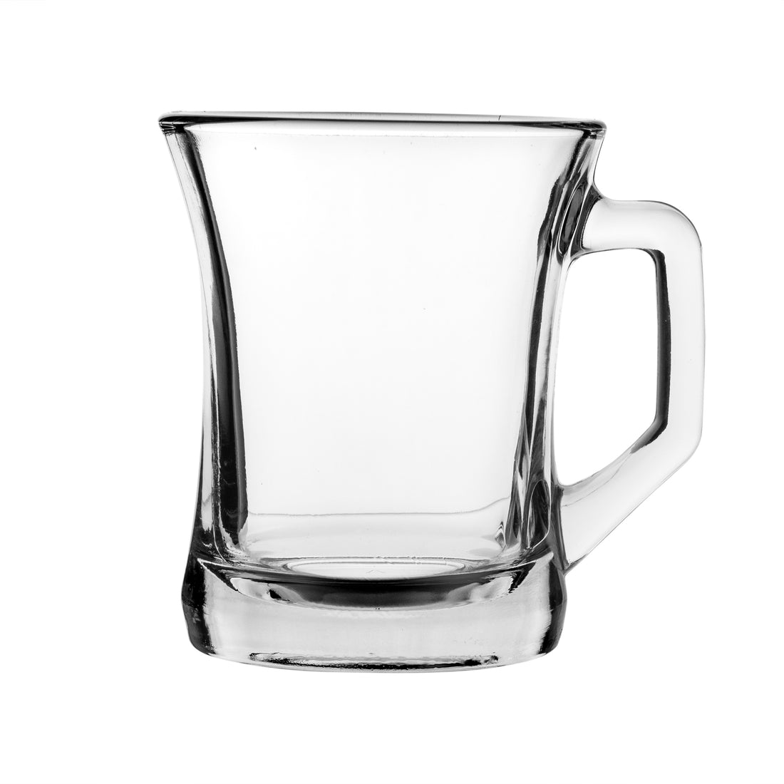 LAV Zen+ Glass Coffee Mug - Clear - 225ml