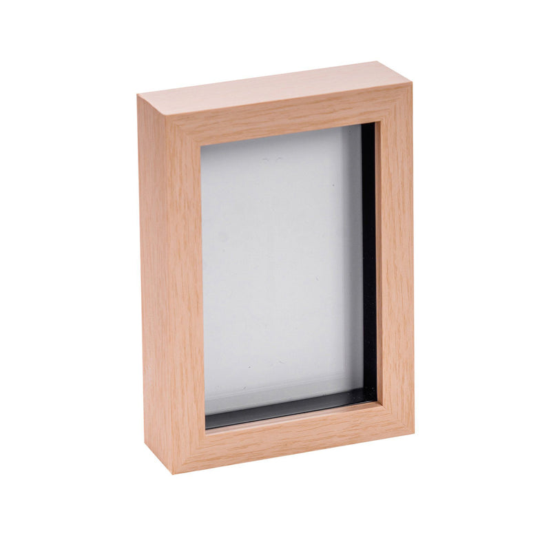 Nicola Spring Box Photo Frame - 4x6 - Light Wood