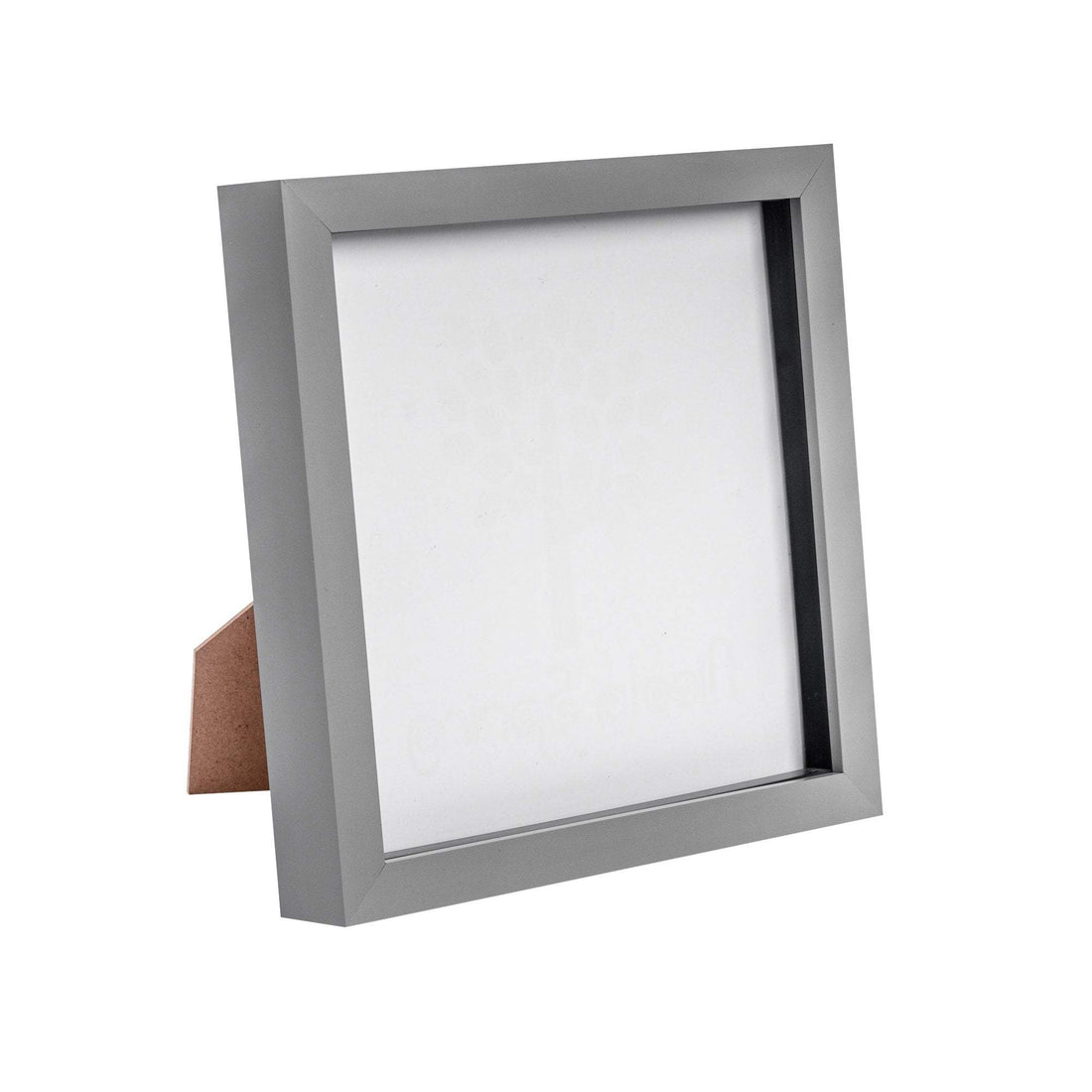 Nicola Spring Box Photo Frame - 8x8" - Grey