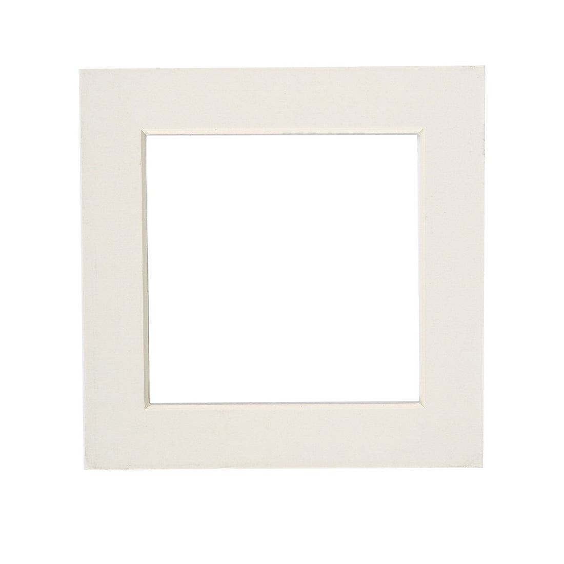 Nicola Spring Picture Mount for 6 x 6 Frame | Photo Size 4 x 4 - Ivory