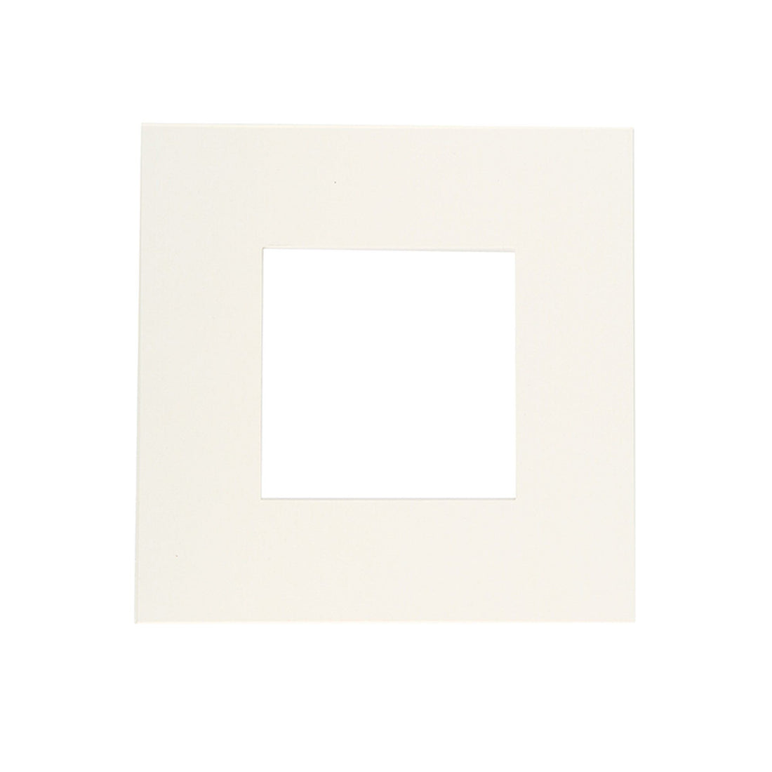 Nicola Spring Picture Mount for 8 x 8 Frame | Photo Size 4 x 4 - Ivory