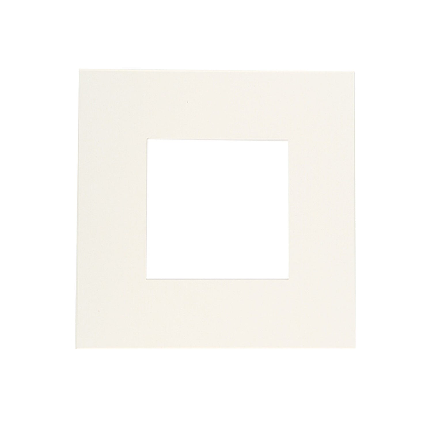 Nicola Spring Picture Mount for 8 x 8 Frame | Photo Size 4 x 4 - Ivory