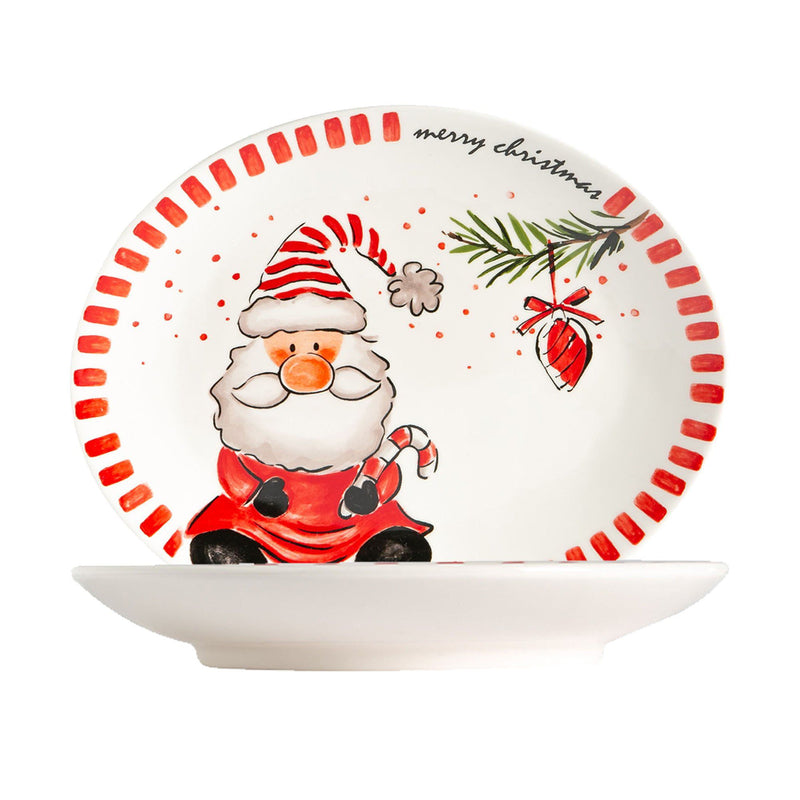 Nicola Spring Christmas Serving Platter - 31cm - Santa