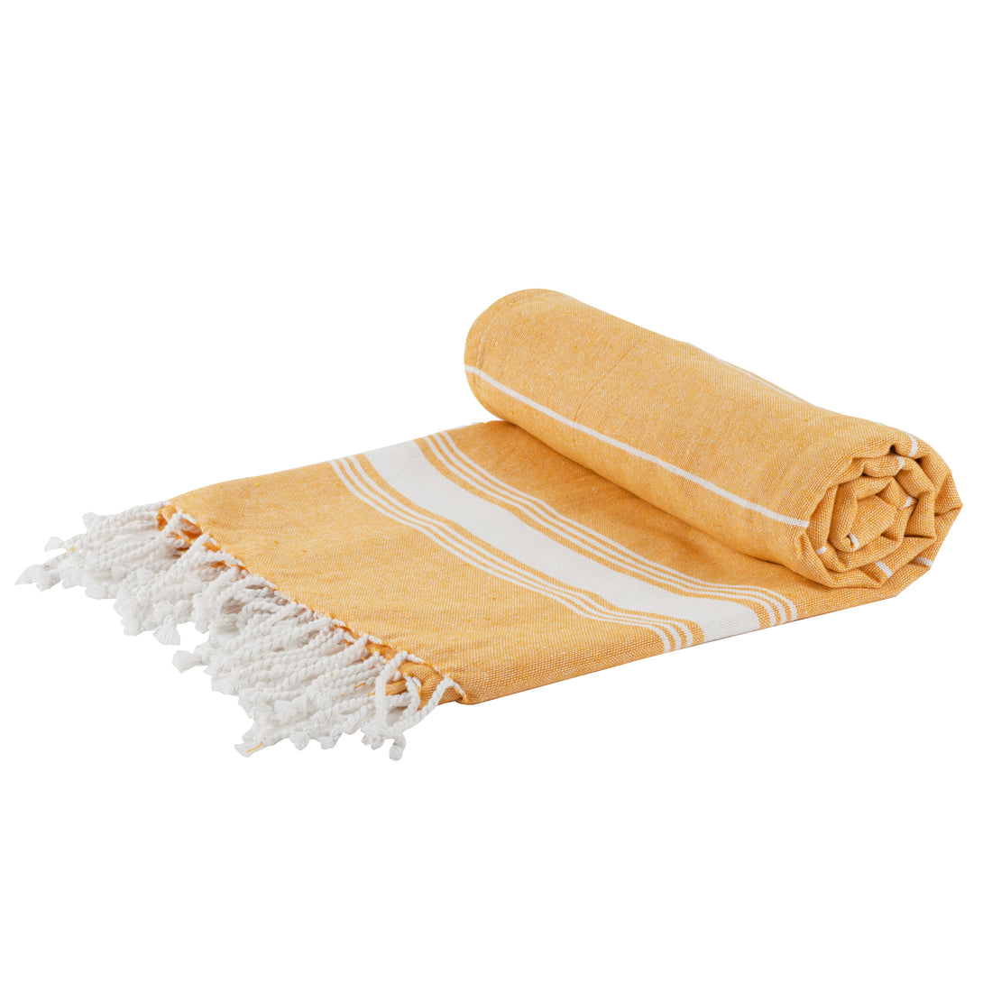Nicola Spring Kids Turkish Beach Towel - Yellow