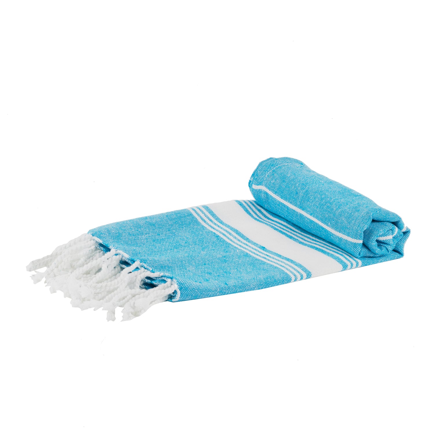 Nicola Spring Kids Turkish Beach Towel - Light Blue