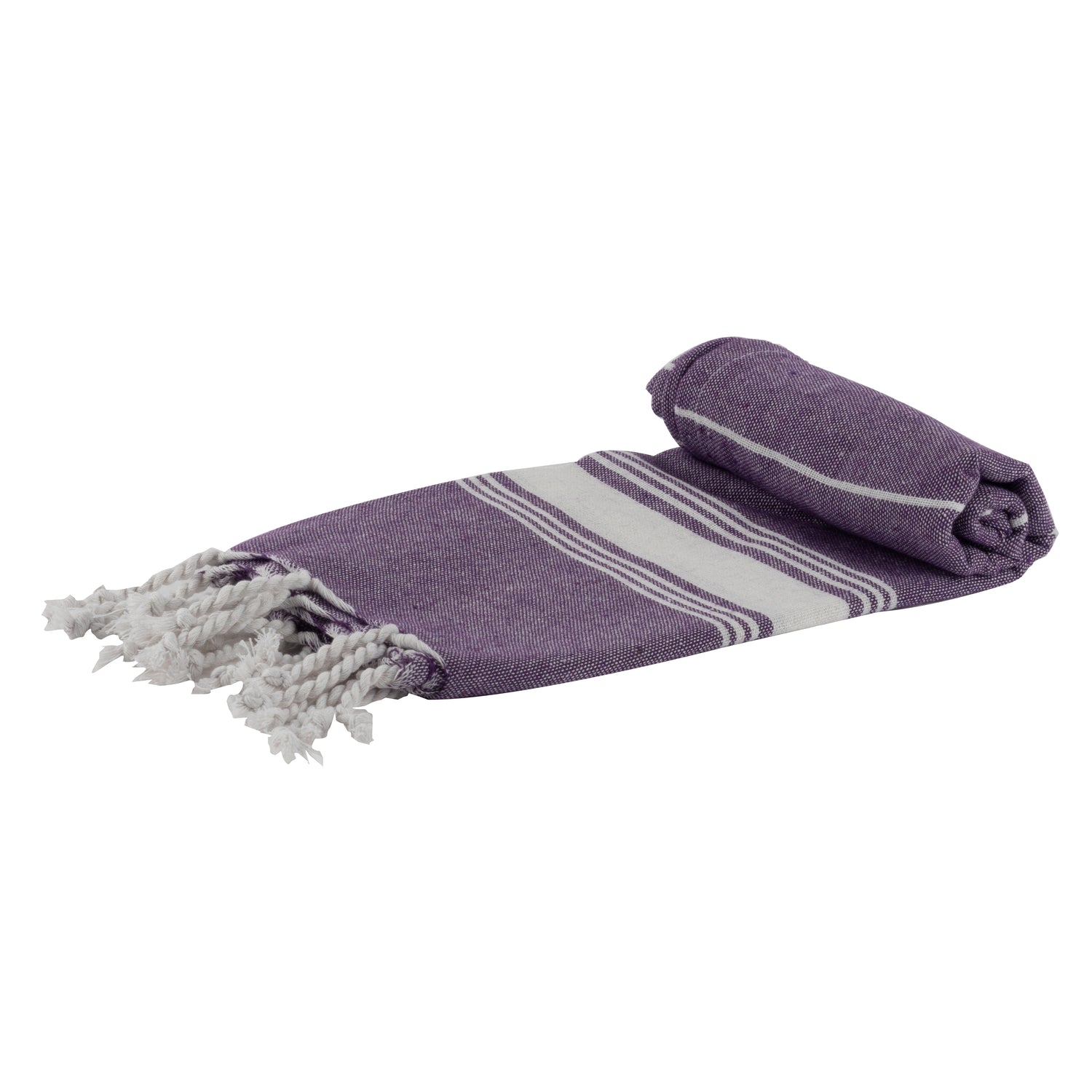 Nicola Spring 100 x 60cm Turkish Cotton Beach Towel - Purple