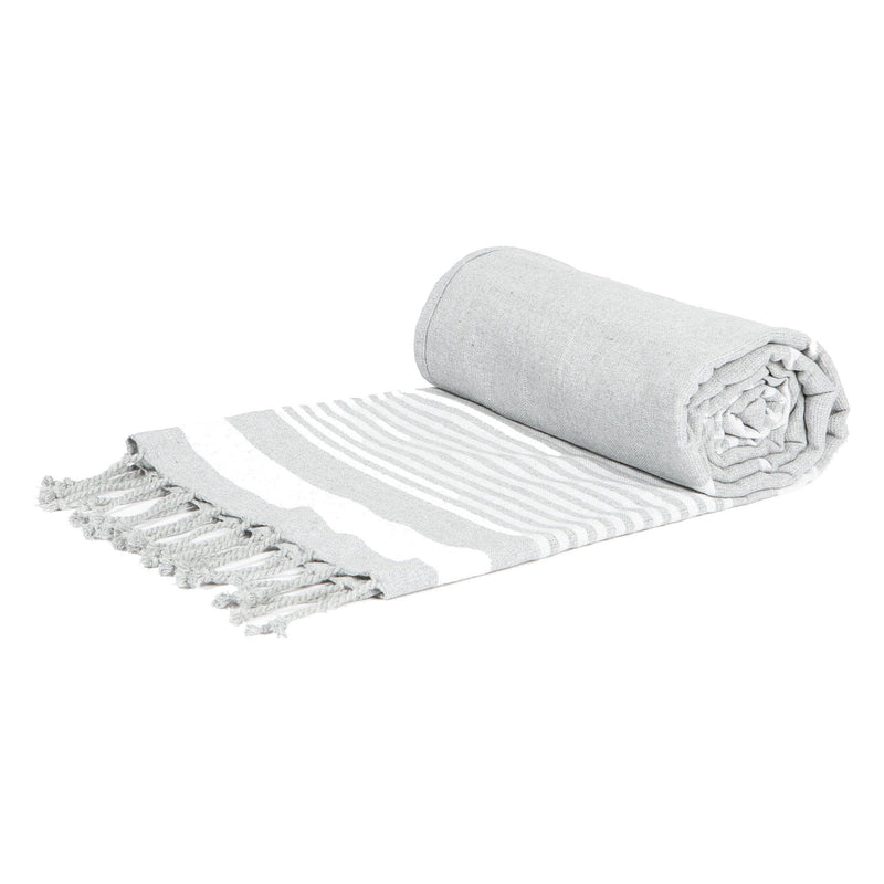 Nicola Spring Deluxe Turkish Cotton Towel - Grey