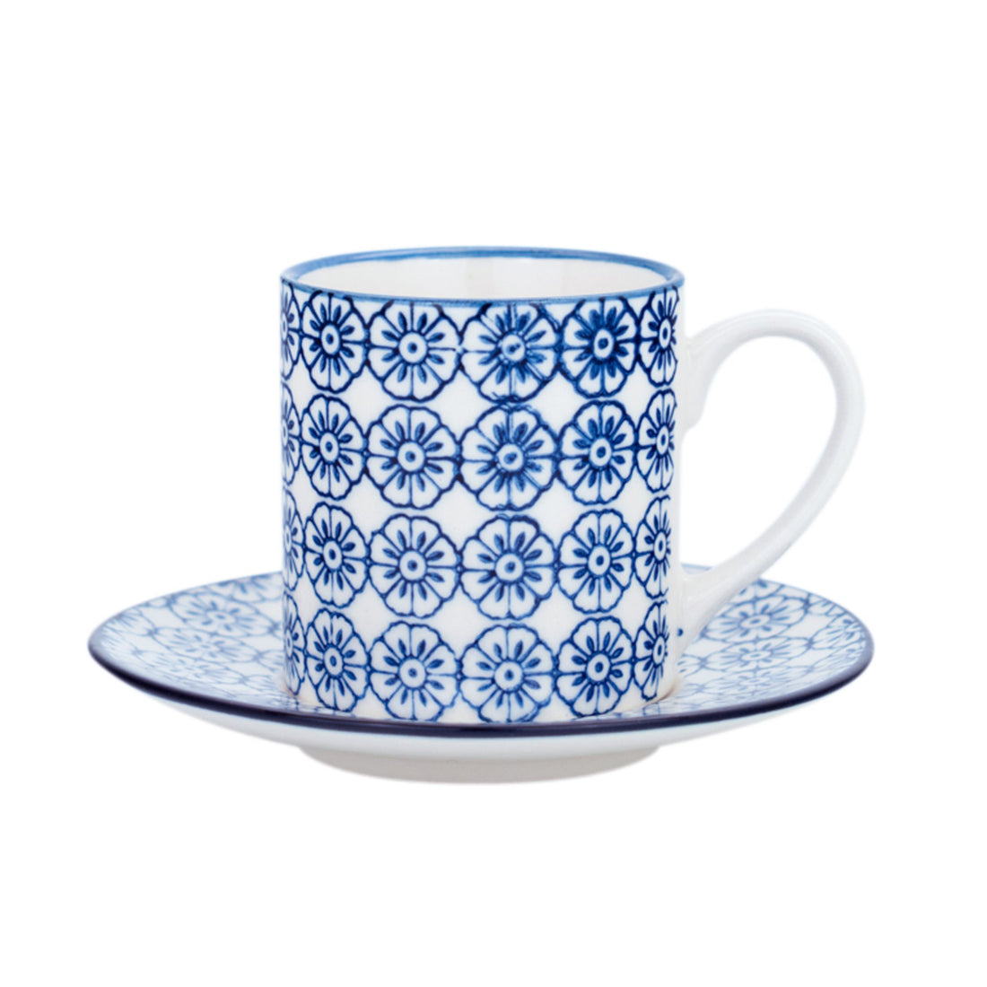 Nicola Spring Espresso Cups and Saucers