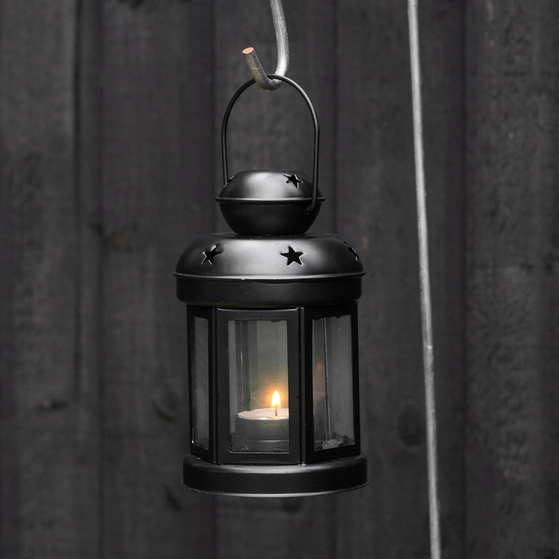 16cm Vintage Metal Candle Lantern - By Nicola Spring