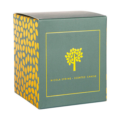 130g Sage &amp; Seasalt Soy Wax Scented Candle - by Nicola Spring