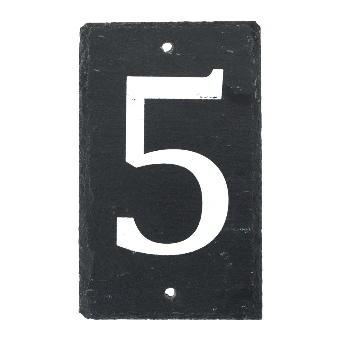 Nicola Spring Natural Slate House Sign - Number 5