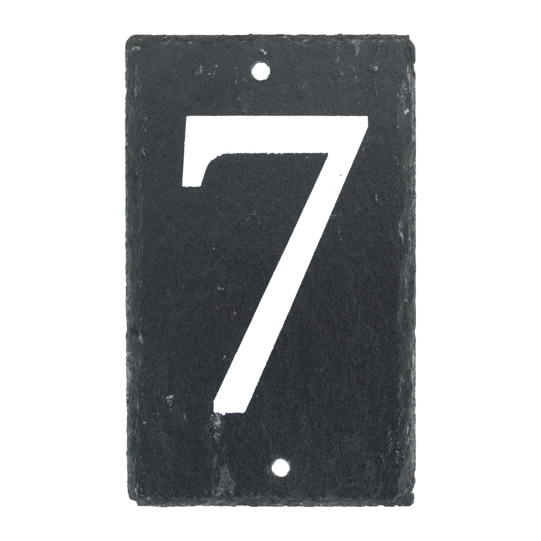 Nicola Spring Natural Slate House Sign - Number 7