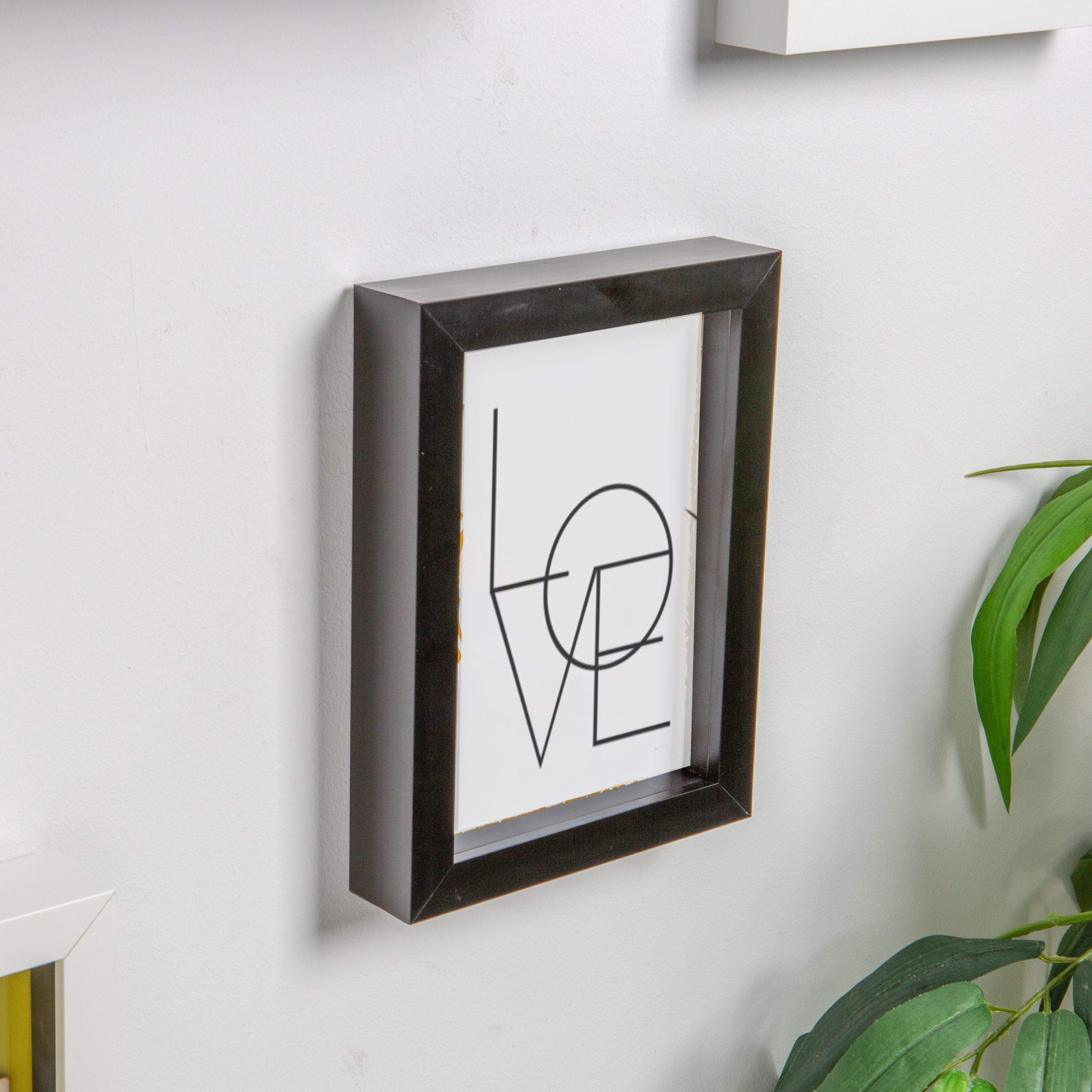 Nicola Spring Box Photo Frame - 5x7 - Black