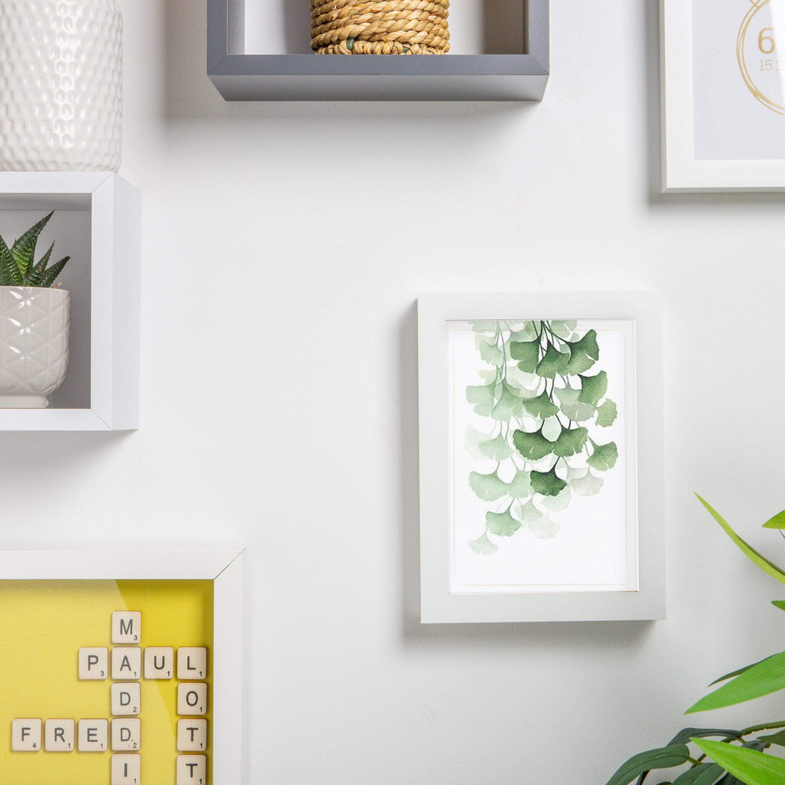Nicola Spring Box Photo Frame - 10x10&quot; - Black