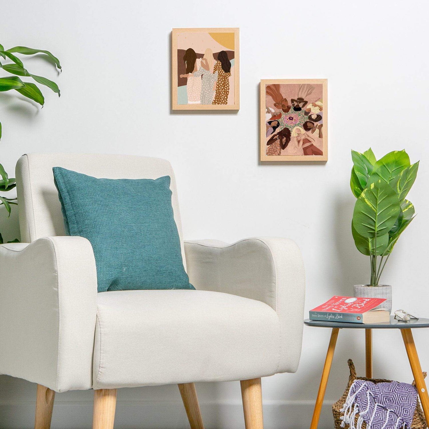 Nicola Spring Box Photo Frame - 8x10 - Light Wood