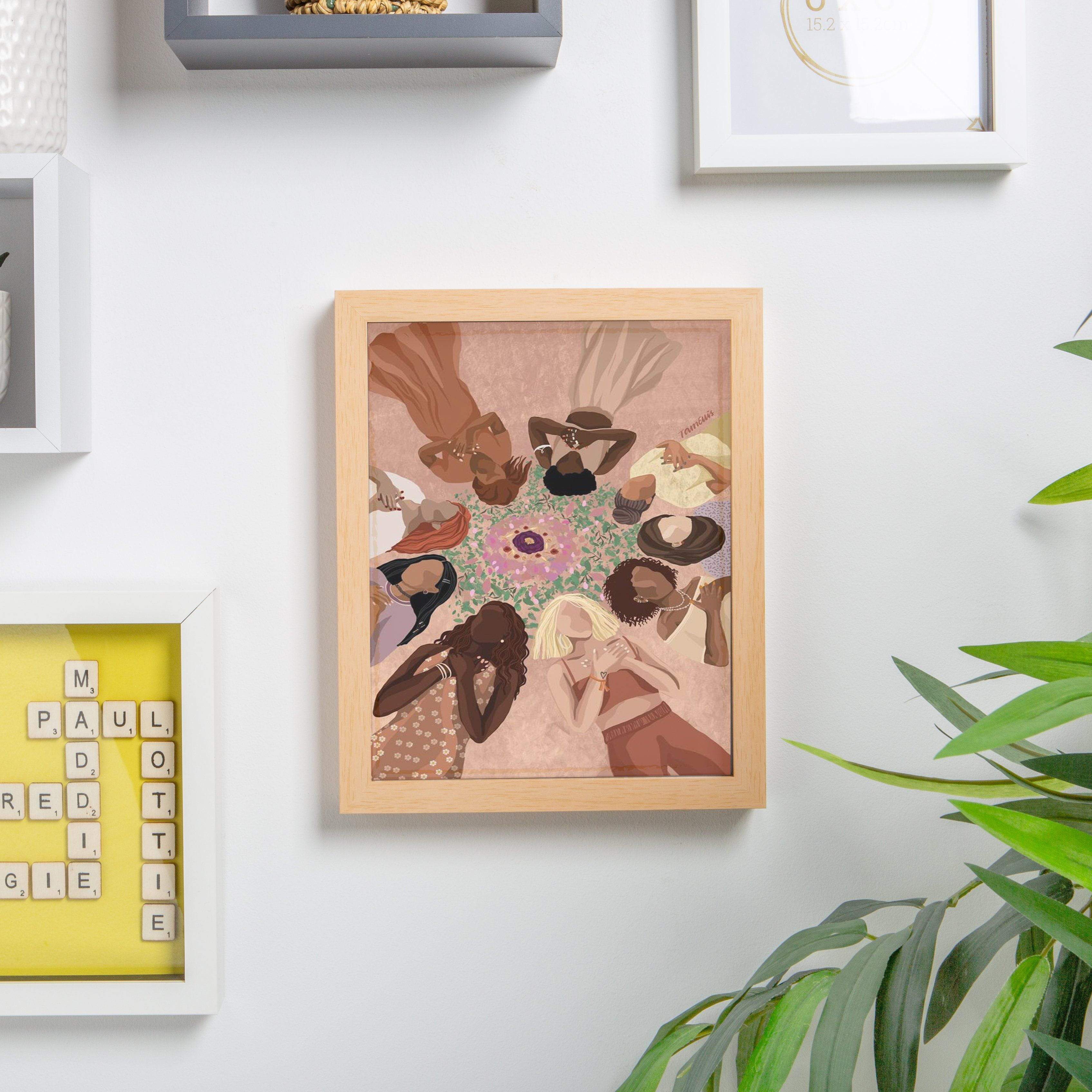 Nicola Spring Box Photo Frame - 5x7&quot; - Blue