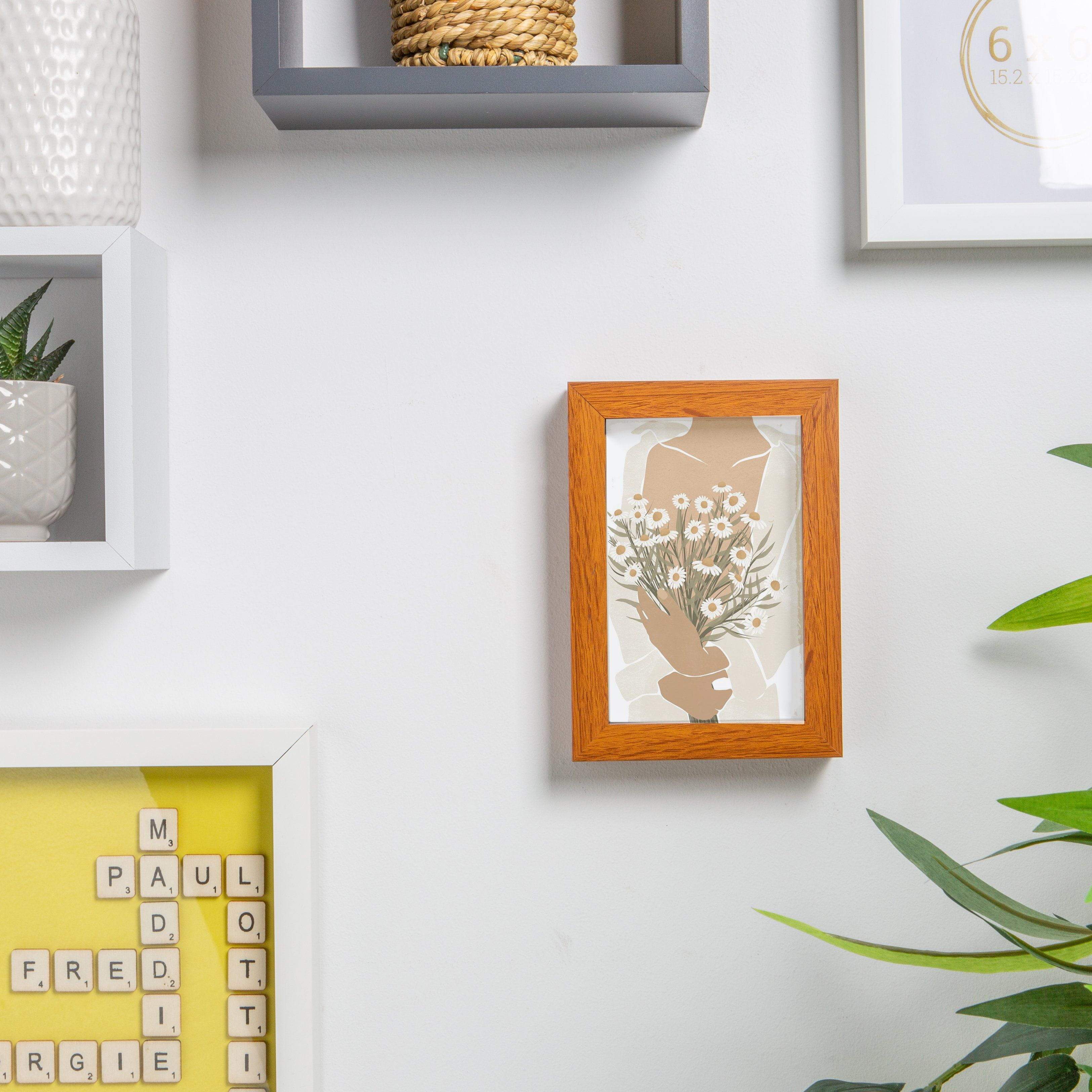 Nicola Spring Box Photo Frame - 4x6&quot; - Blue
