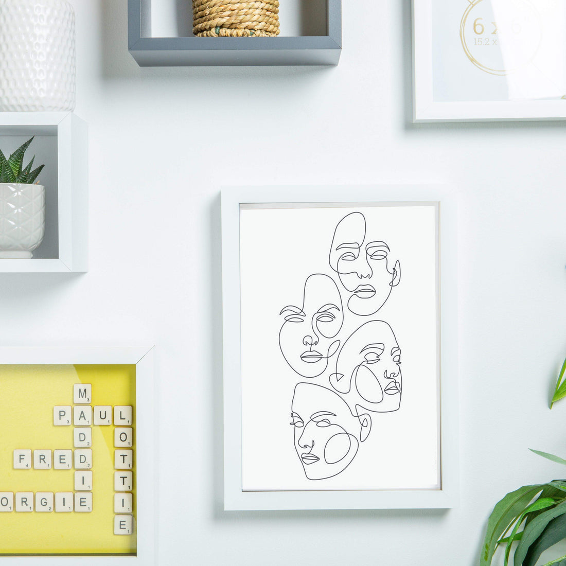 8 x 12 single aperture photo display frame