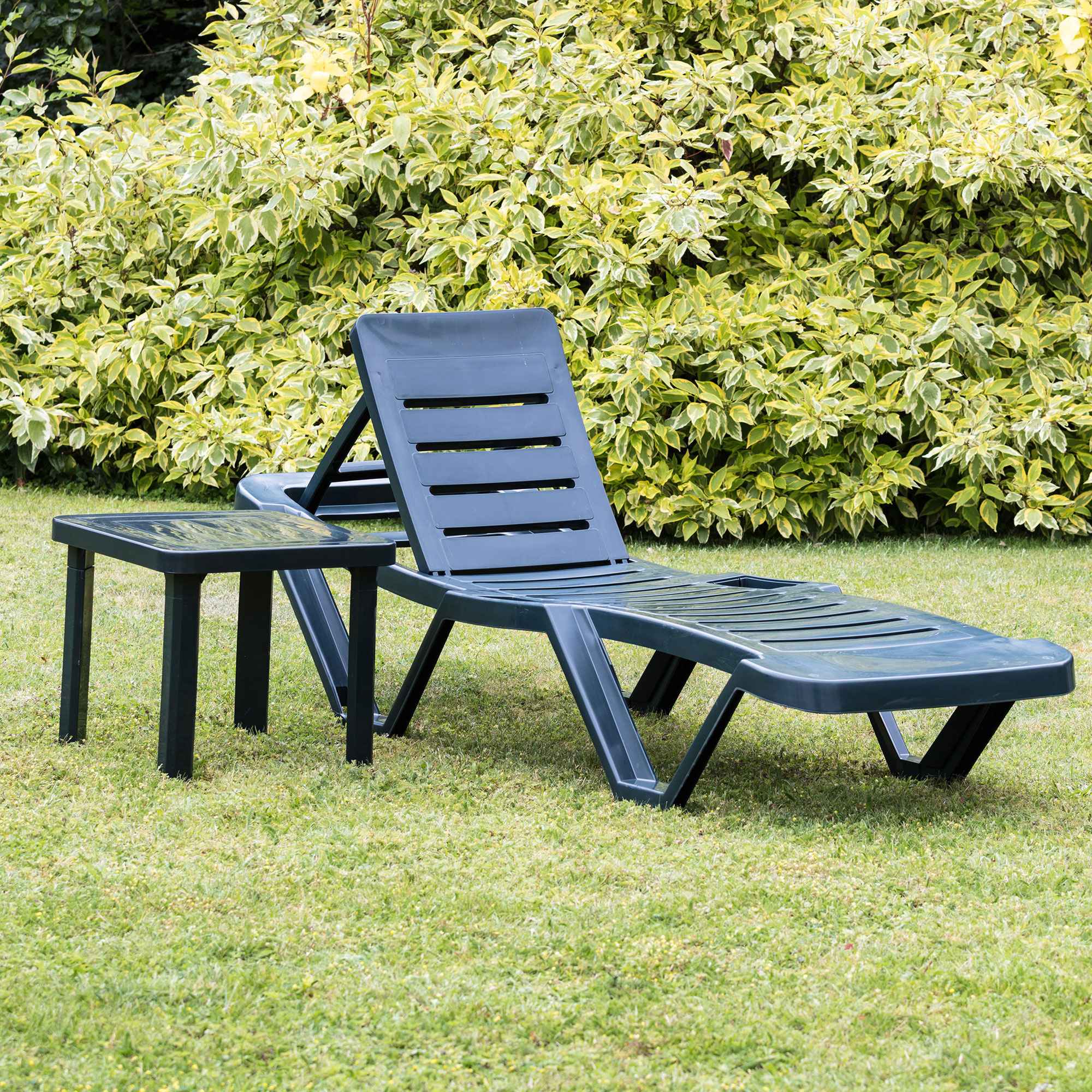 Resol Master Sun Lounger - Green