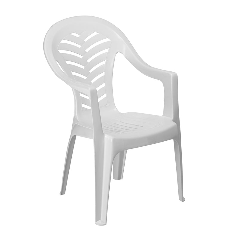 Resol Palma Outdoor Garden Chair - White