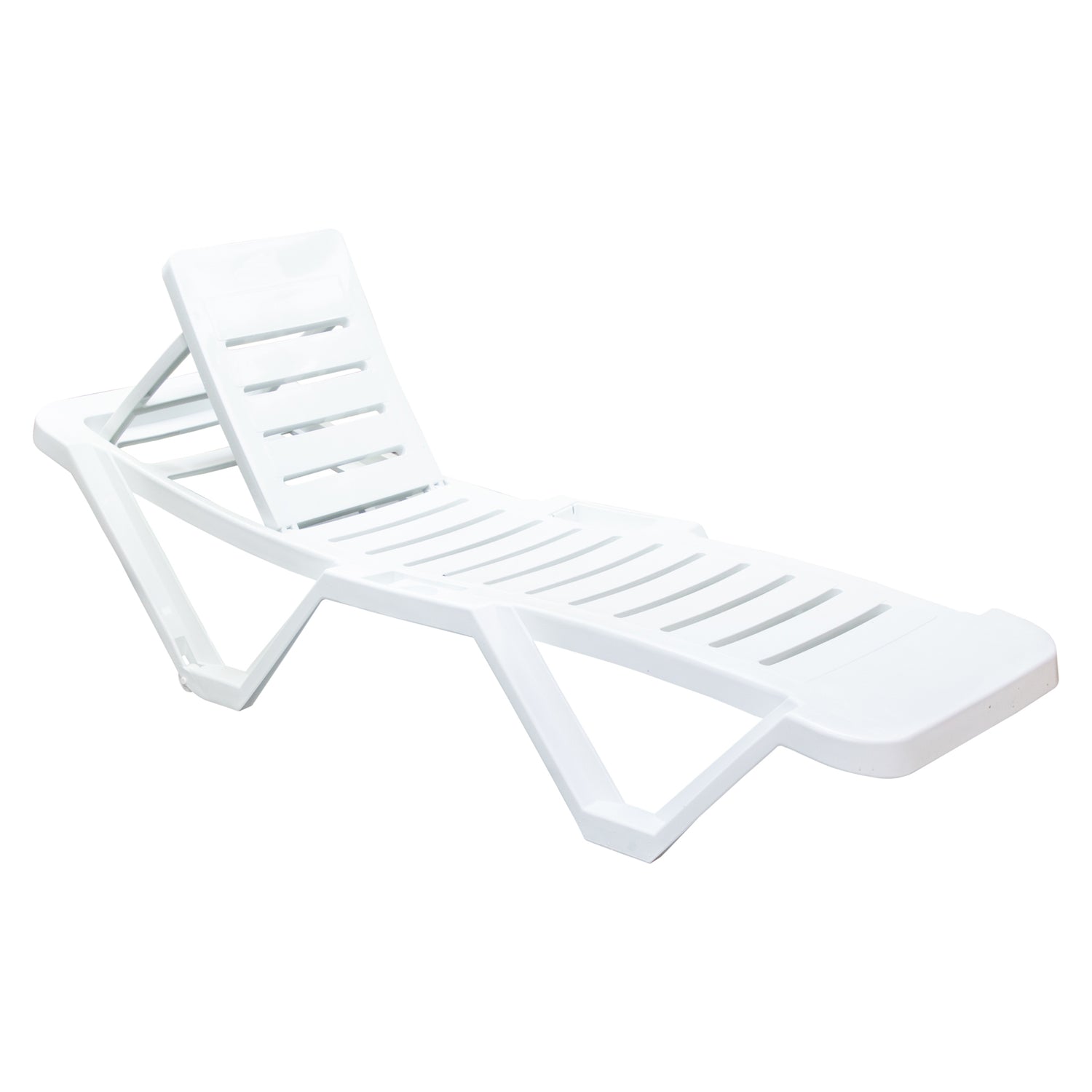 Resol Master Sun Lounger - White