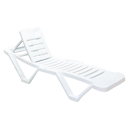 Resol Master Sun Lounger - White