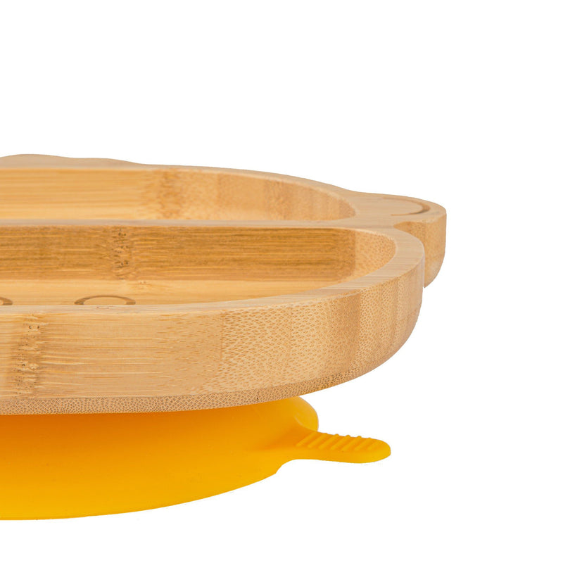 Tiny Dining Children's Bamboo Suction Monkey Plate