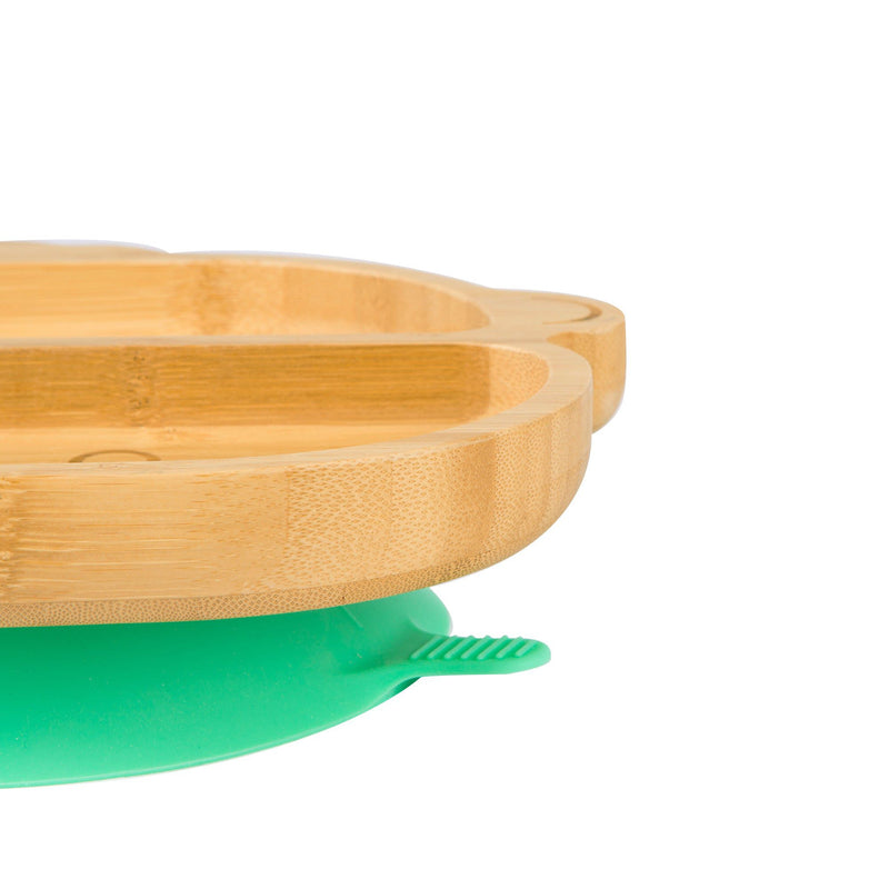 Tiny Dining Children's Bamboo Suction Monkey Plate