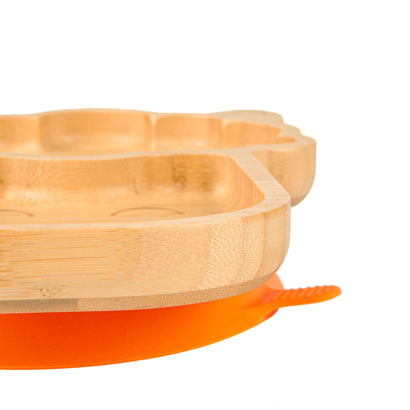 Tiny Dining Children's Bamboo Suction Llama Plate