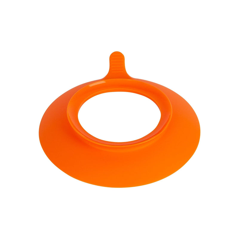 Tiny Dining Children's Bamboo Unicorn Plate with Suction Cup - Orange