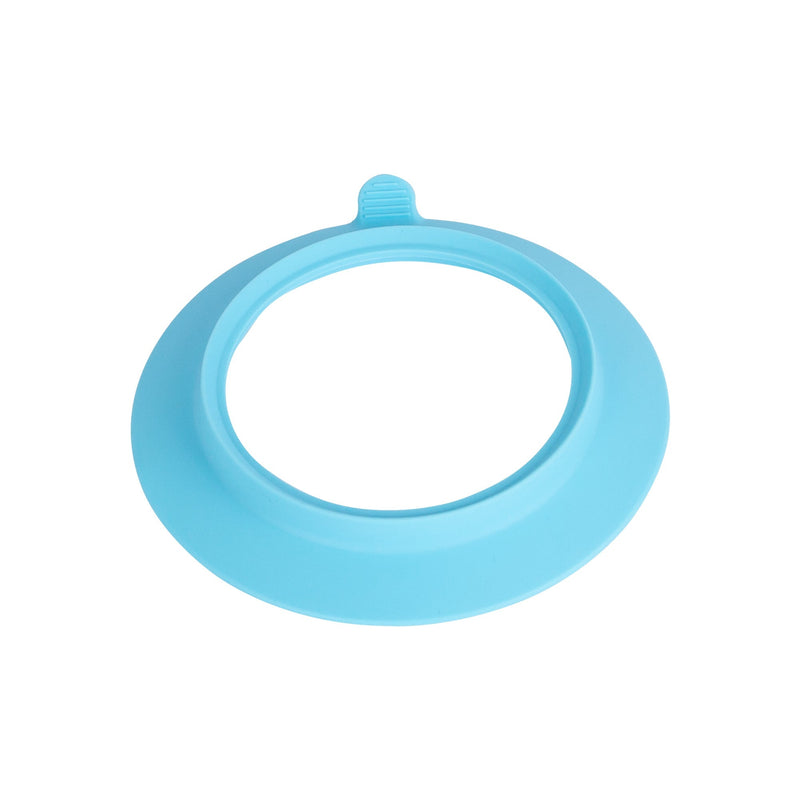 Tiny Dining Children's Bamboo Bowl with Suction Cup - Blue