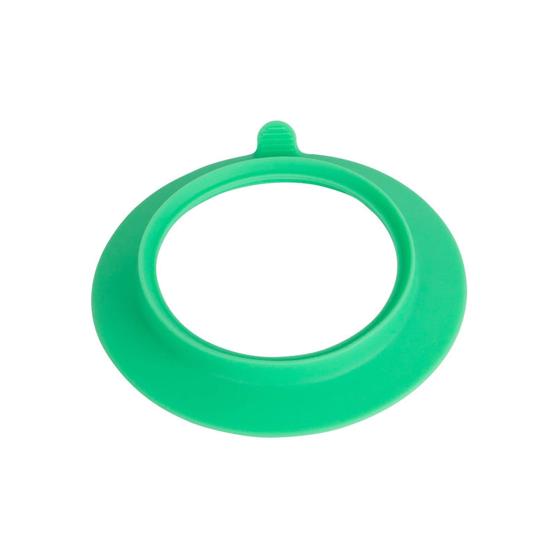 Tiny Dining Children's Bamboo Bowl with Suction Cup - Green