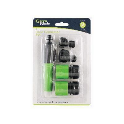 5pc 1/2" Hose Connector Set - By Green Blade