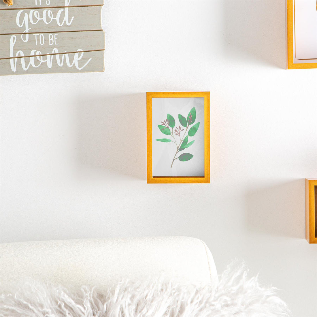 3D Deep Box Photo Frame - 4 x 6" - Light Wood