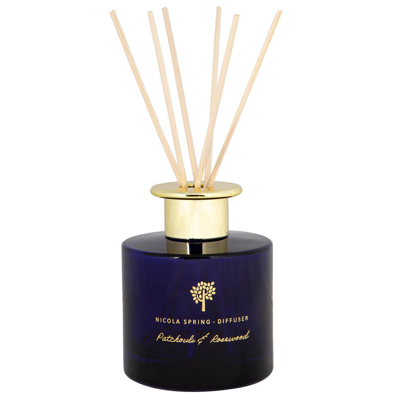 200ml Patchouli & Rosewood Reed Diffuser - By Nicola Spring