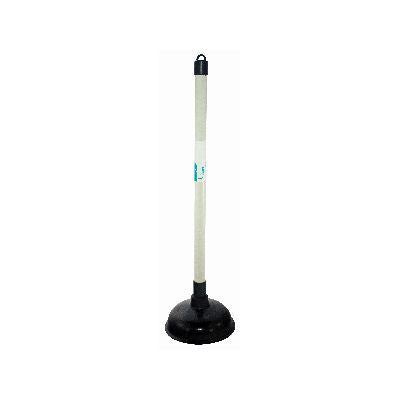 Black 14cm Plunger with Plastic Handle - By Ashley