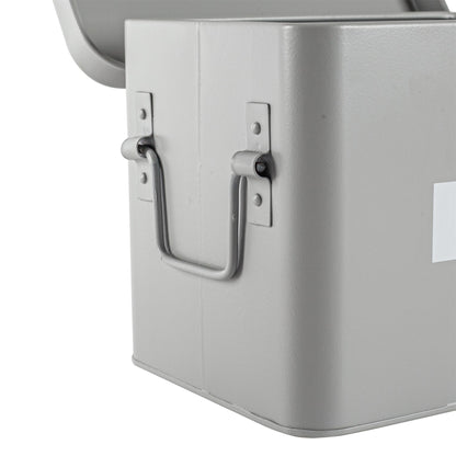 Harbour Housewares Vintage First Aid Storage Canister - Grey