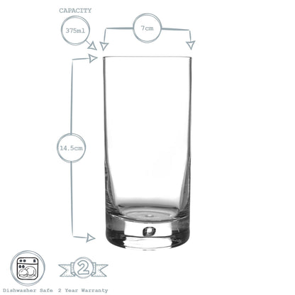 Bormioli Rocco Barglass Highball Glass - 375ml