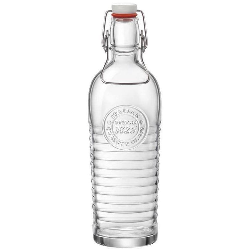 Bormioli Rocco Officina 1825 Vintage Glass Serving Bottle - 1200ml