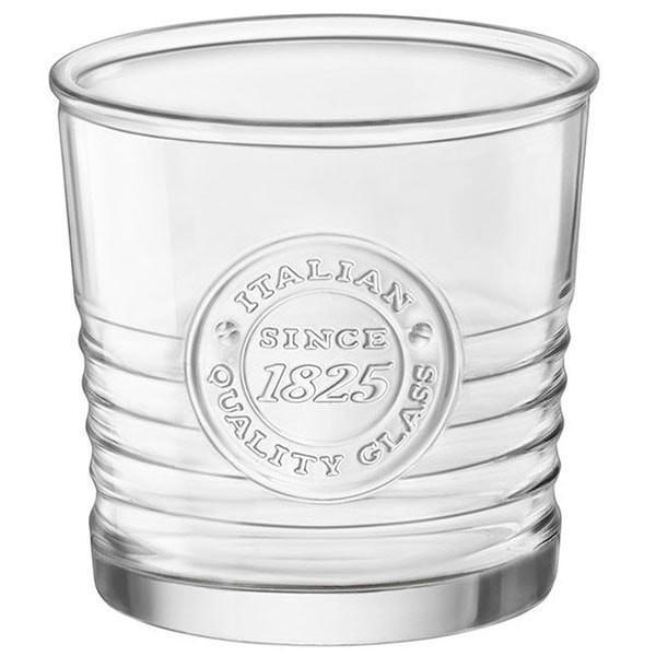 Bormioli Rocco Officina Double Old Fashioned Whisky / Spirit Glass Drinking Tumblers - 300ml