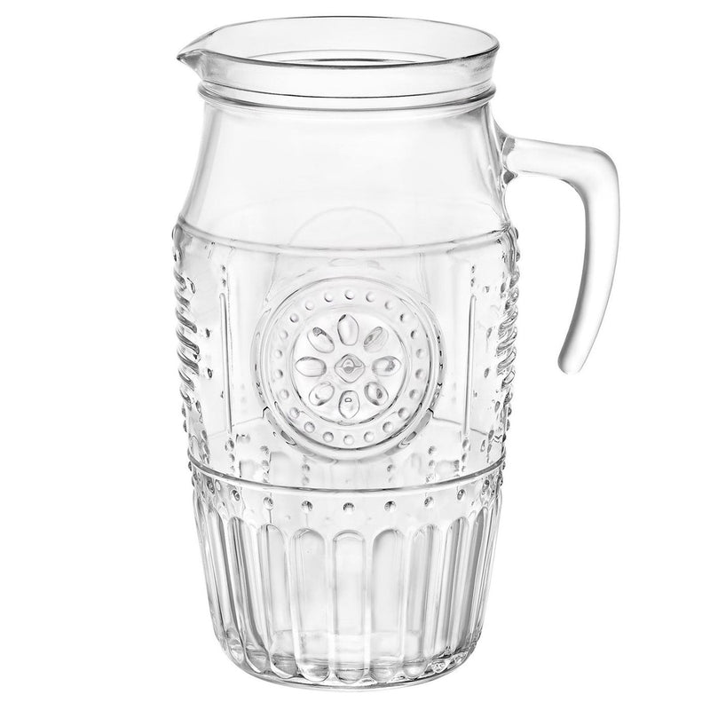 Bormioli Rocco Romantic Glass Water / Juice Serving Jug - 1600ml